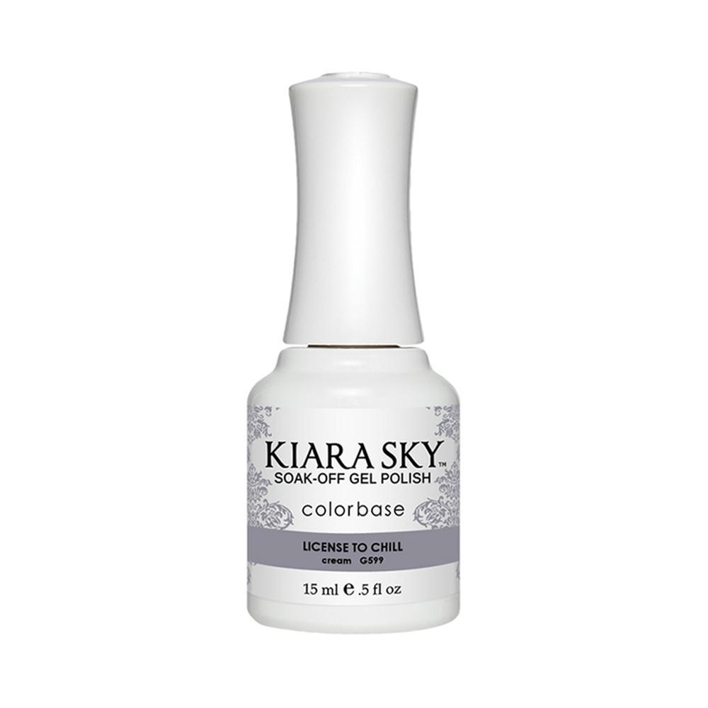 Kiara Sky Gel Polish 599 - Brown Colors - License To Chill