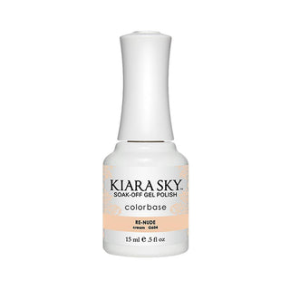 Kiara Sky Gel Polish 604 - Neutral, Beige Colors - Re-nude