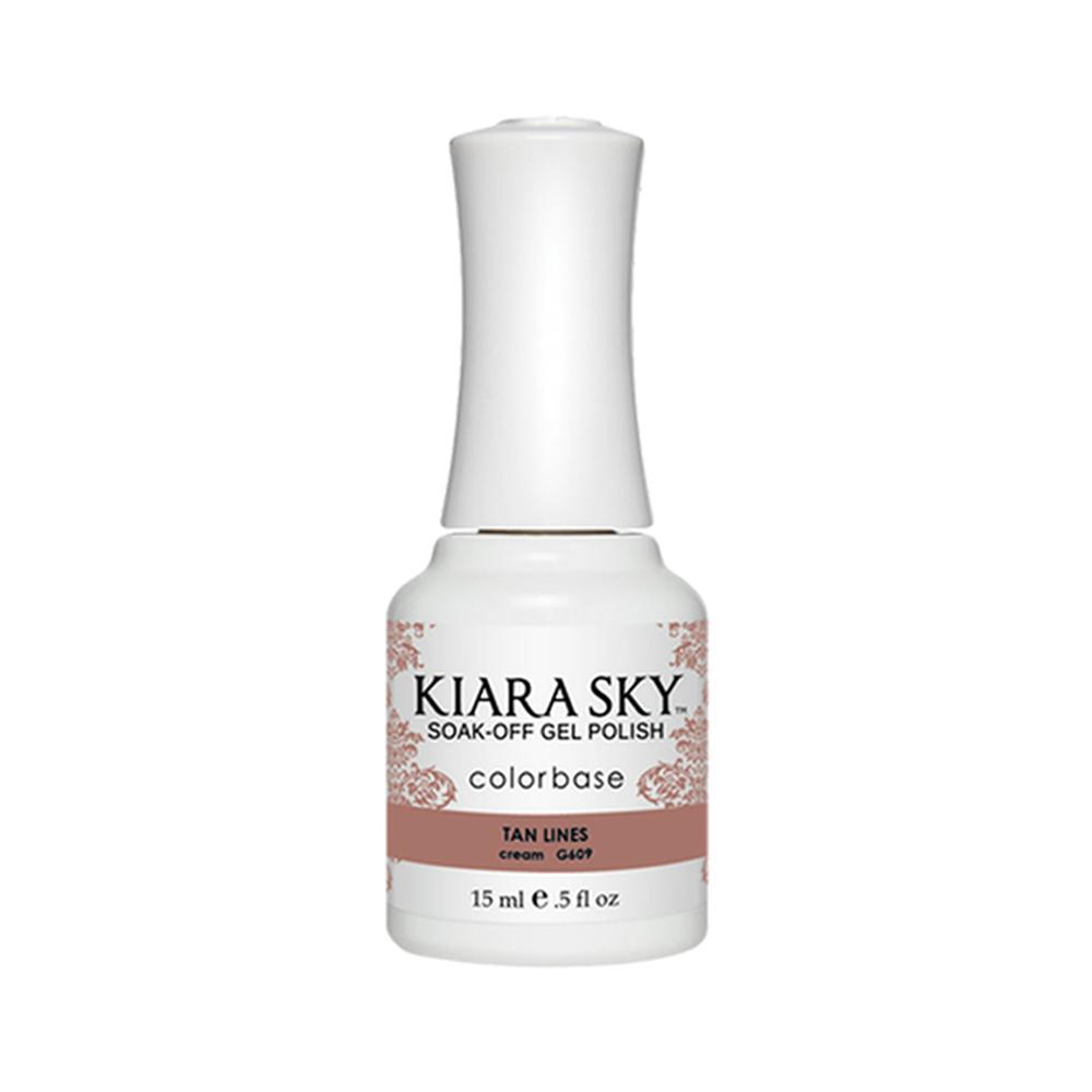 Kiara Sky Gel Polish 609 - Brown Beige Colors - Tan Lines