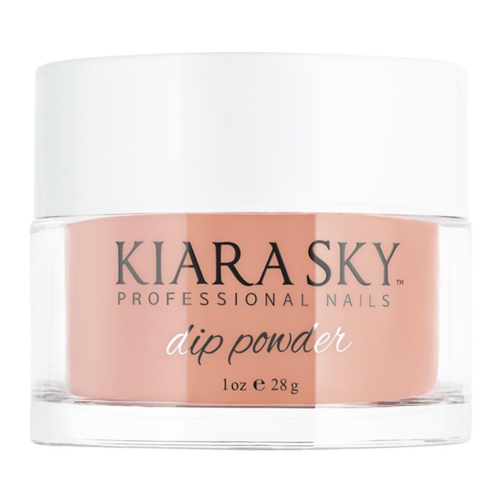 Kiara Sky Dipping Powder Nail - 609 Tan Lines - Brown, Beige Colors