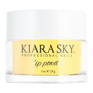 Kiara Sky Dipping Powder Nail - 612 Main Squeeze - Yellow Colors