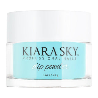 Kiara Sky Dipping Powder Nail - 614 Gimme A Beat - Blue, Mint Colors
