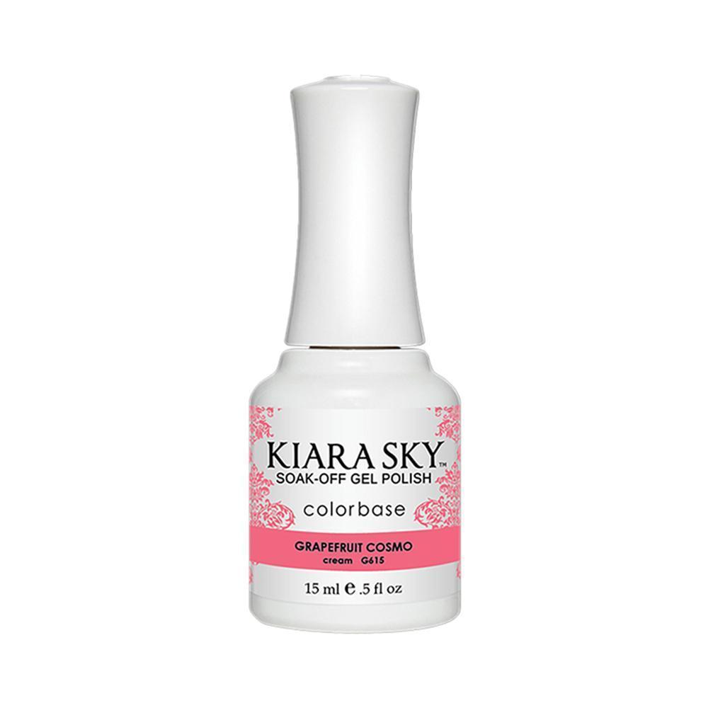 Kiara Sky Gel Polish 615 - Pink Colors - Grapefruit Cosmo