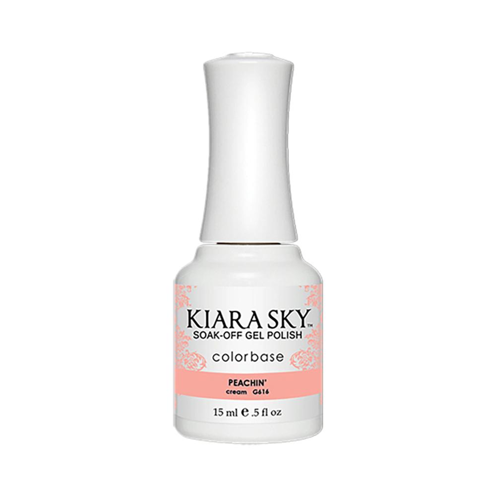 Kiara Sky Gel Polish 616 - Coral Colors - Peachin