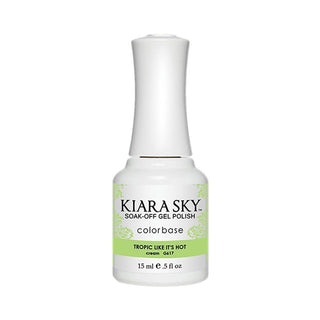 Kiara Sky Gel Polish 617 - Green Colors - Tropic Like Its Hot