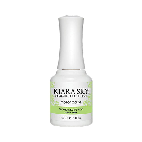 Kiara Sky Gel Polish 617 - Green Colors - Tropic Like Its Hot