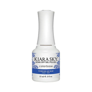 Kiara Sky Gel Polish 621 - Blue Colors - Someone like Blue