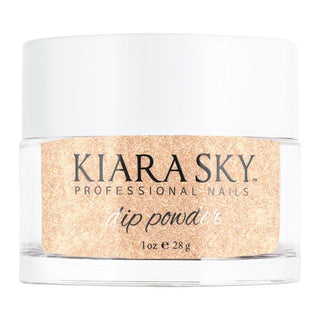 Kiara Sky Dipping Powder Nail - 625 First Class Ticket - Glitter, Pink Colors