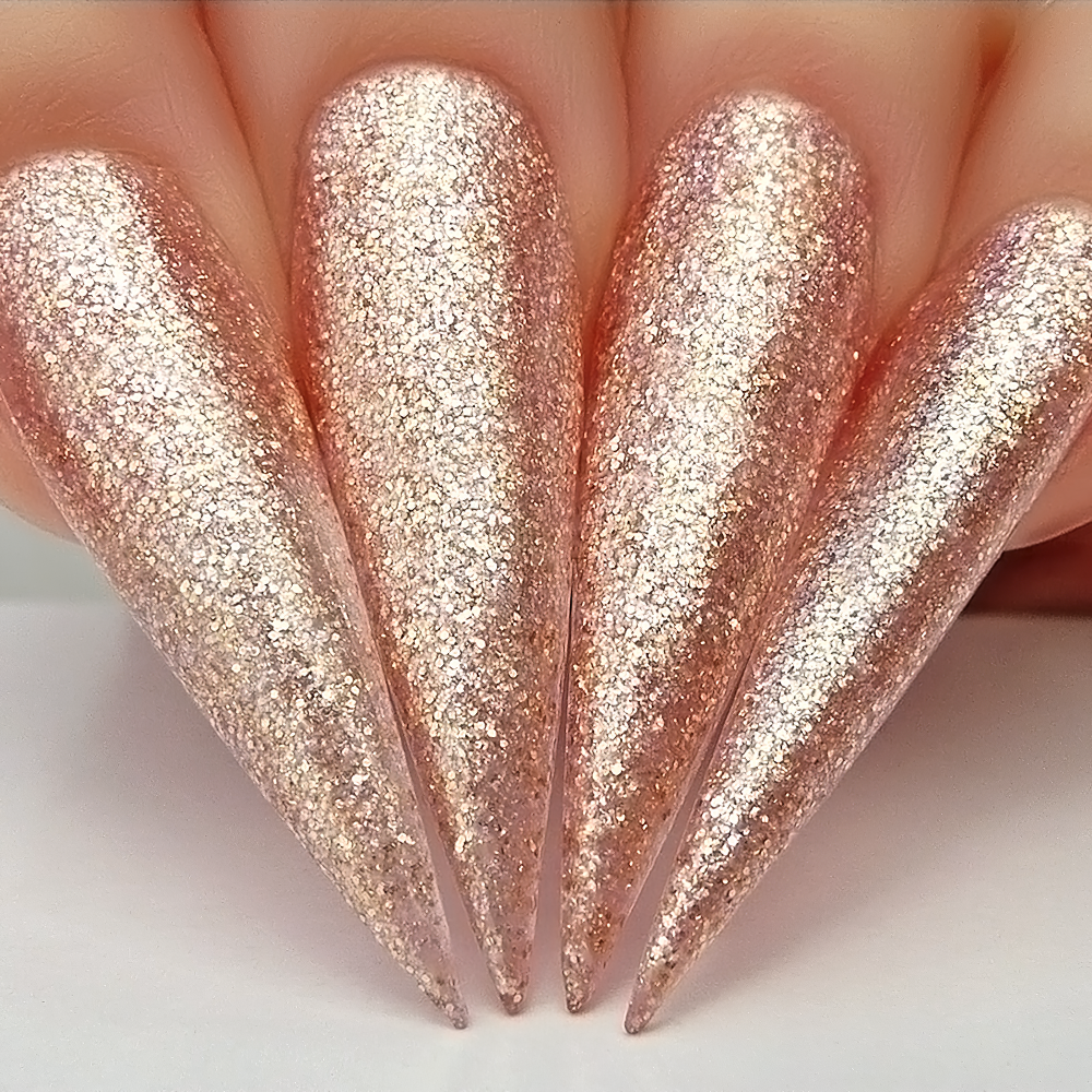 Kiara Sky Gel Polish 625 - Glitter, Pink Colors - First Class Ticket