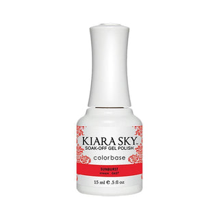 Kiara Sky Gel Polish 627 - Red Colors - Sunburst