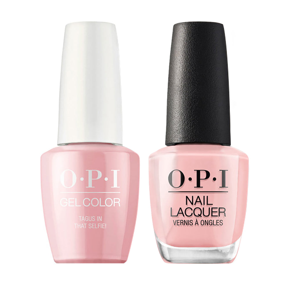 OPI Gel Nail Polish Duo - L18 Tagus in That Selfie! - Pink Colors