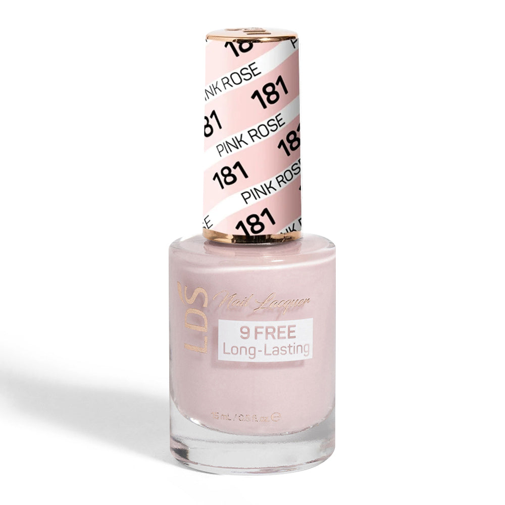  LDS 181 Pink Rose - LDS Healthy Nail Lacquer 0.5oz by LDS sold by DTK Nail Supply