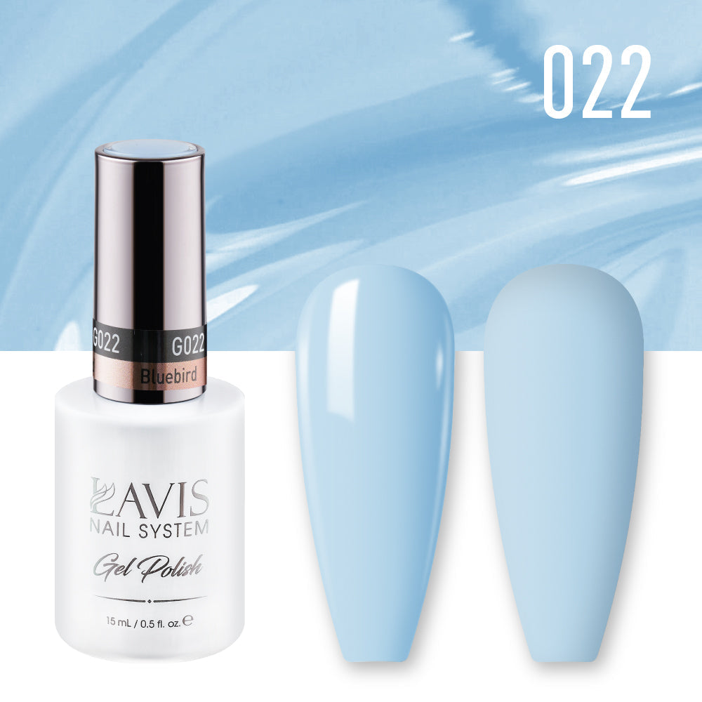 LAVIS 022 Bluebird - Gel Polish 0.5oz