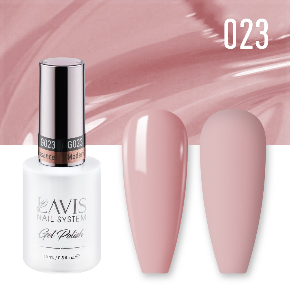 Lavis Gel Nail Polish Duo - 023 Purple Colors - Modern Renaissance