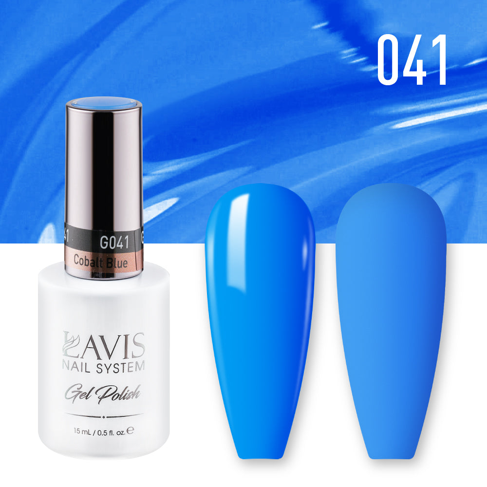 LAVIS 041 Cobalt Blue - Gel Polish 0.5oz