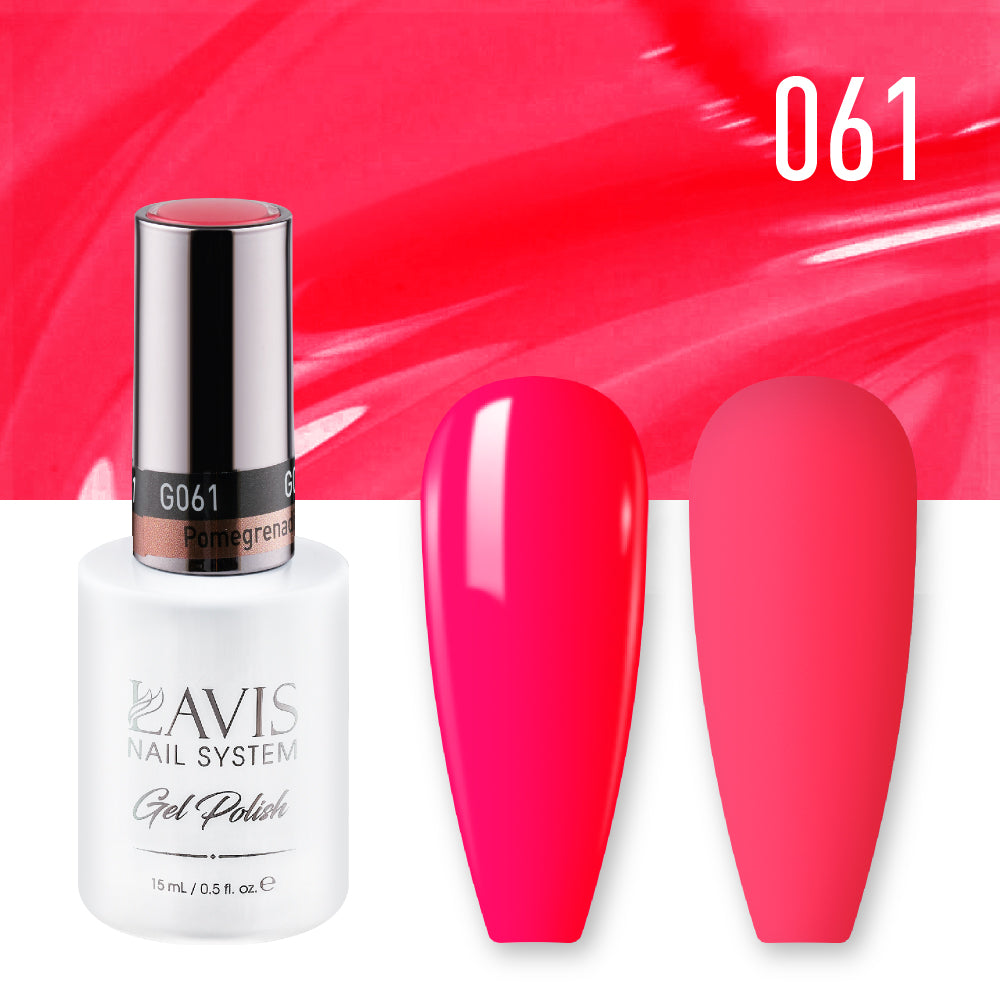 LAVIS 061 Pomegrenadine - Gel Polish 0.5oz