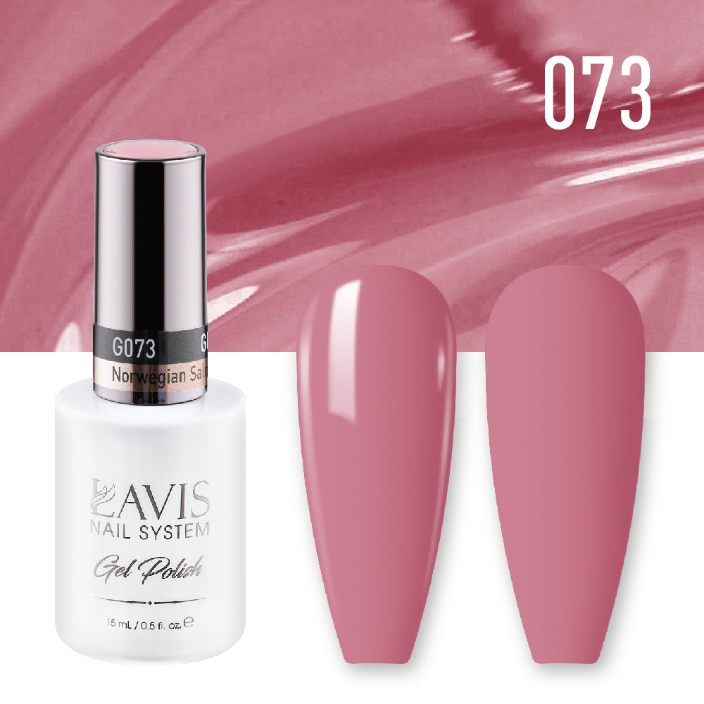 LAVIS 073 Norwegian Salmon - Gel Polish 0.5oz