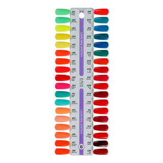 Lavis Gel Polish & Matching Nail Lacquer Duo Part 6: 181-216 (36 Colors)