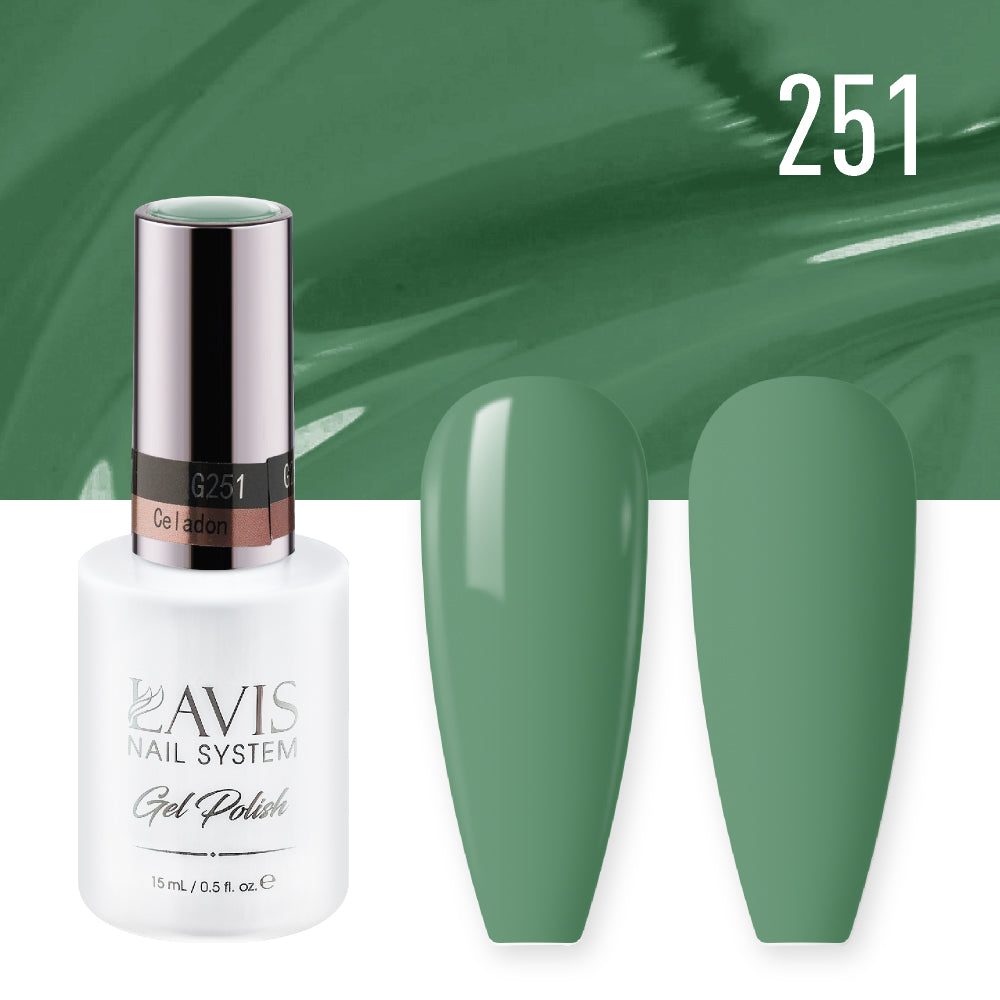 LAVIS 251 Celadon - Gel Polish 0.5oz