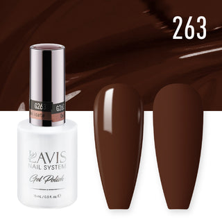 LAVIS 263 Delicate - Gel Polish & Matching Nail Lacquer Duo Set - 0.5oz