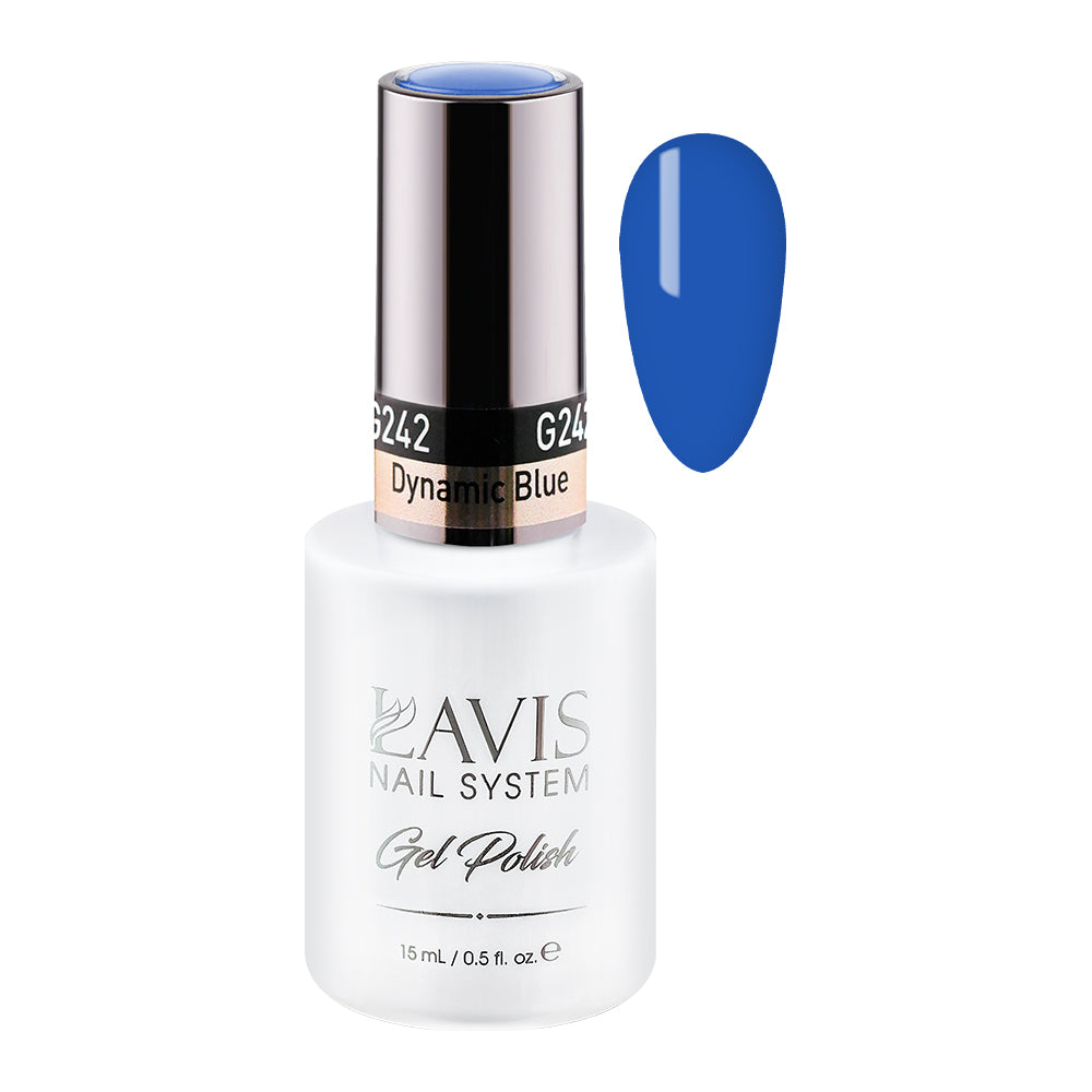 LAVIS 242 (Ver 2) Dynamic Blue - Gel Polish 0.5oz