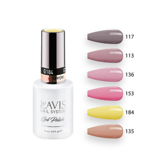 Lavis Healthy Gel Color Set G3 (6 colors) : 117, 113, 136, 153, 184, 135