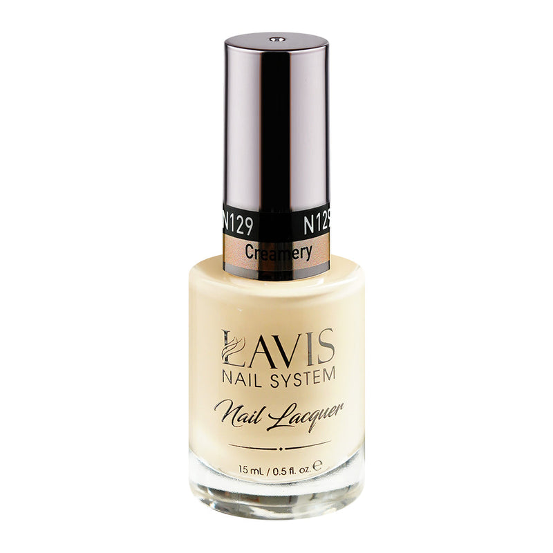 LAVIS 129 Creamery - Nail Lacquer 0.5 oz – ND Nails Supply