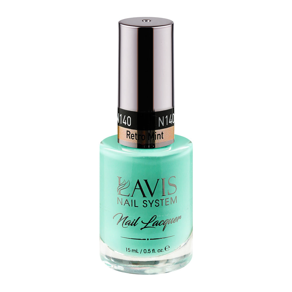 LAVIS 140 Retro Mint - Nail Lacquer 0.5 oz