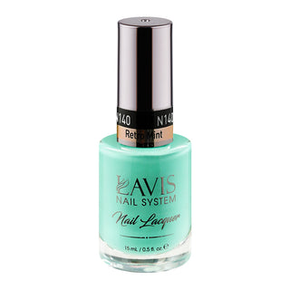 LAVIS 140 Retro Mint - Nail Lacquer 0.5 oz