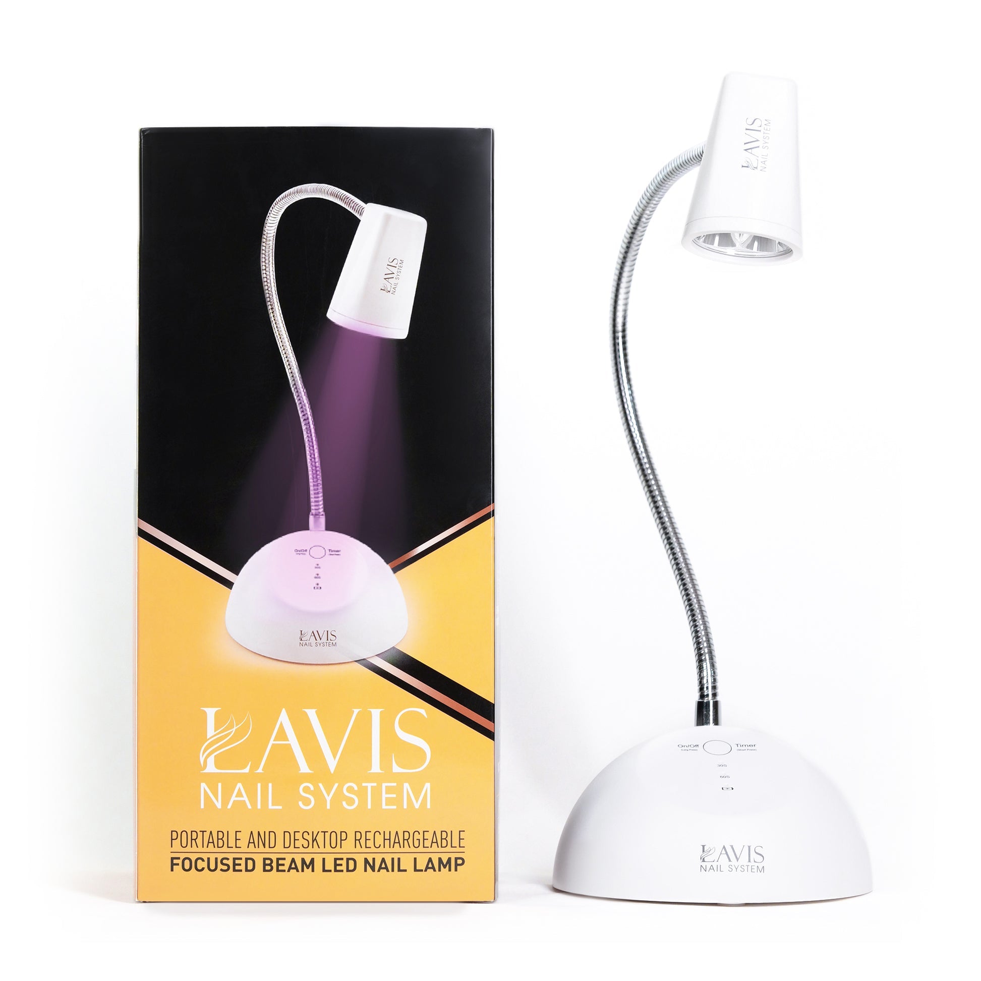 LAVIS Focus UV Lamp for Soft Gel by LAVIS NAILS