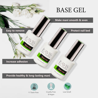 Lavis Holiday Collection: 7 Gel Polishes, 1 Base Gel, 1 Top Gel - WINE OBSESSION - 061; 031; 027; 058; 016; 012; 042 + BT