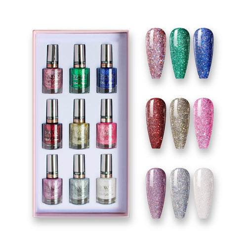 SUNSET PARTY - Lavis Holiday Nail Lacquer Collection: 097; 098; 099; 101; 103; 104; 106; 107; 108