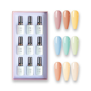 9 Lavis Holiday Gel Nail Polish Collection - SWEET TALK - 002; 003; 004; 009; 022; 023; 068; 069; 078