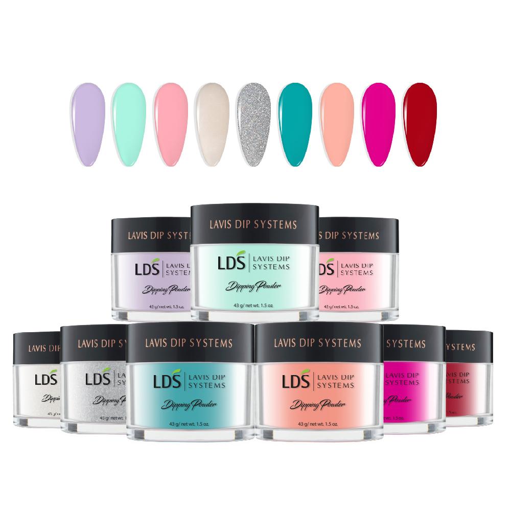 LDS Spring Collection 1.5oz/ea (09 Colors): 01, 02, 03, 04, 06, 23, 27, 82, 87