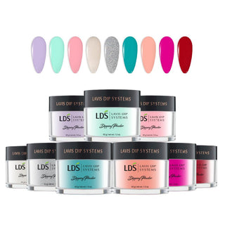 LDS Spring Collection 1.5oz/ea (09 Colors): 01, 02, 03, 04, 06, 23, 27, 82, 87