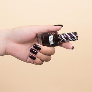 LDS 3 in 1 - 022 Bruised Plum - Dip (1oz), Gel & Lacquer Matching