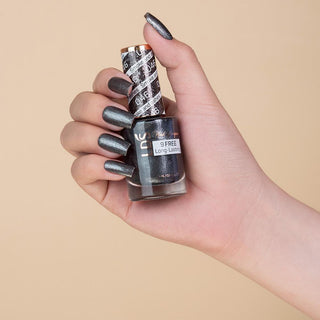 LDS 046 Smoke And Ashes - LDS Gel Polish & Matching Nail Lacquer Duo Set - 0.5oz