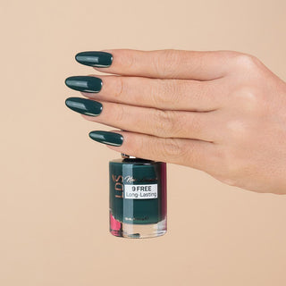 LDS 072 Greenery - LDS Gel Polish & Matching Nail Lacquer Duo Set - 0.5oz