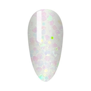 LDS 3 in 1 - 151 White ice  - Dip (1oz), Gel & Lacquer Matching