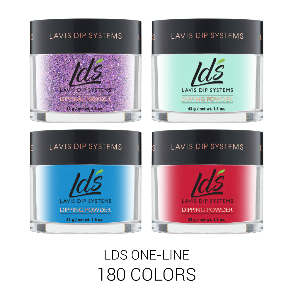 LDS DIPPING POWDER 180 COLORS 1.5OZ