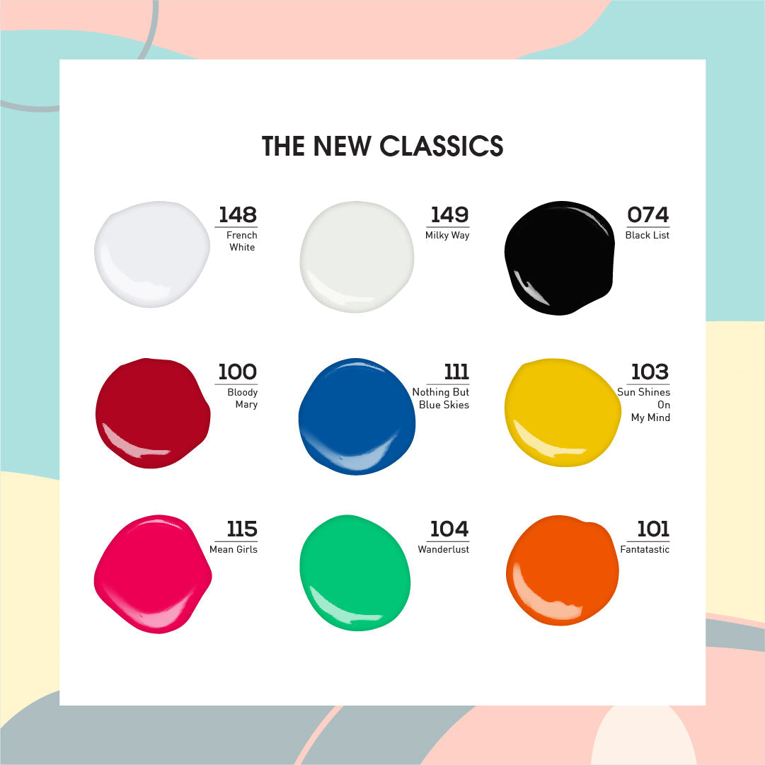THE NEW CLASSICS - LDS Holiday Healthy Nail Lacquer Collection: 074, 100, 101, 103, 104, 111, 115, 148, 149
