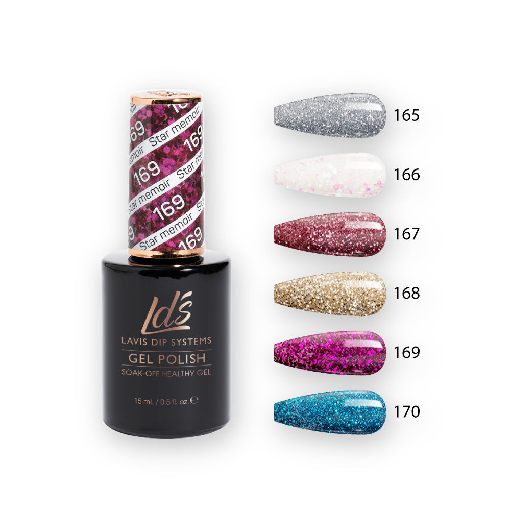 LDS Healthy Gel Color Set (6 colors) : 165 to 170