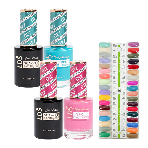 LDS Healthy Gel & Lacquer Part 1: 001-036 (36 Colors)