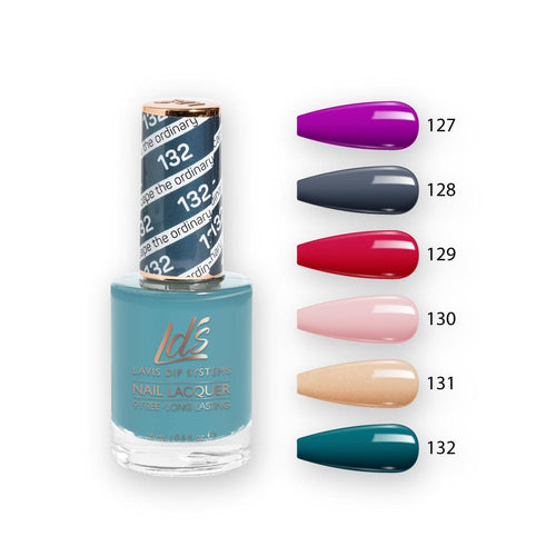 LDS Healthy Nail Lacquer  Set (6 colors) : 127 to 132
