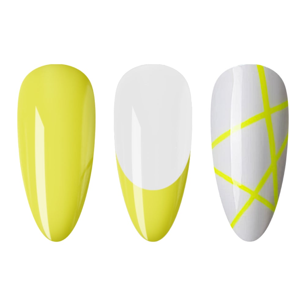  LDS - 07 (ver 2) NeonYellow - Line Art Gel Nails Polish Nail Art by LDS sold by DTK Nail Supply
