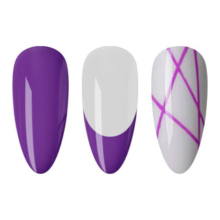 LDS - 12 - Line Art Gel Nails Polish Nail Art