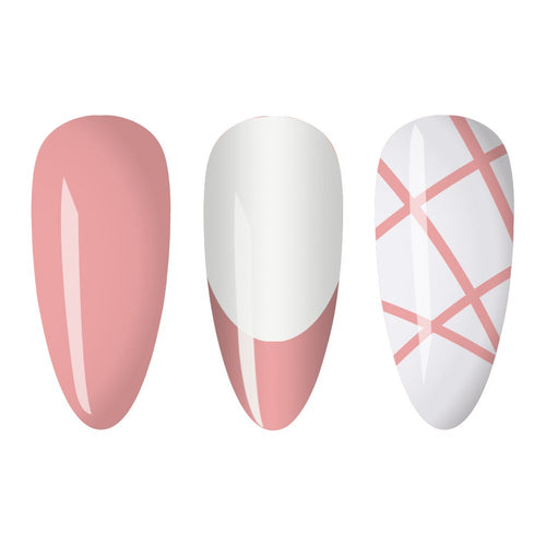  LDS - 20 (ver 2) Pastel Pink - Line Art Gel Nails Polish Nail Art by LDS sold by DTK Nail Supply