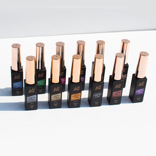 LDS Platinum Line Art Gel Nails Polish Nail Art Set (12 colors): 01-12