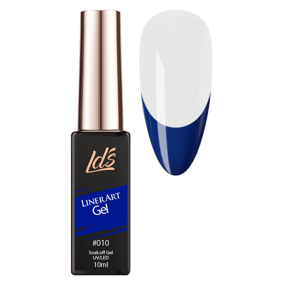  LDS - 10 (ver 2) Royal Blue - Line Art Gel Nails Polish Nail Art