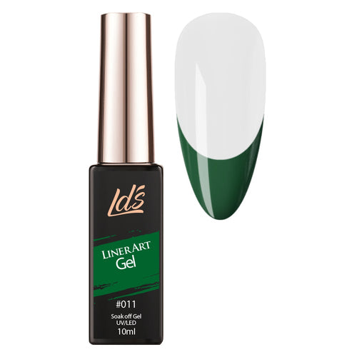  LDS - 11 (ver 2) Pine Green - Line Art Gel Nails Polish Nail Art by LDS sold by DTK Nail Supply